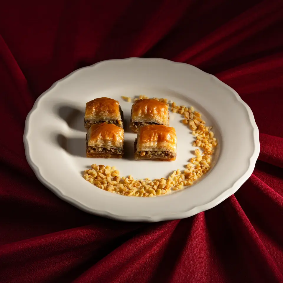 Cevizli Baklava Küçük Boy 250 gr - Hediyelik Kutu
