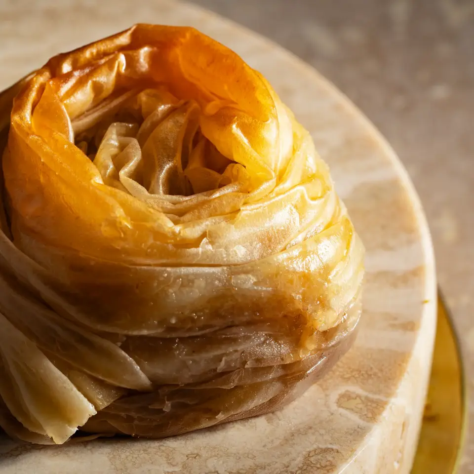 Cevizli Gül Baklava Standart Kutu - Orta Boy (500 gr)