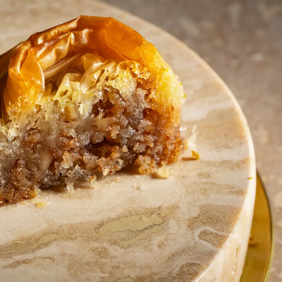 Cevizli Gül Baklava Standart Kutu - Orta Boy (500 gr)