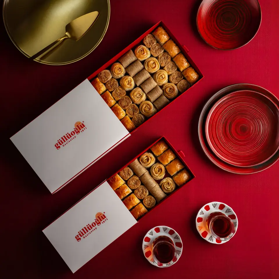 Cevizli Karışık Baklava Standart Kutu - Büyük Boy (1200 gr)