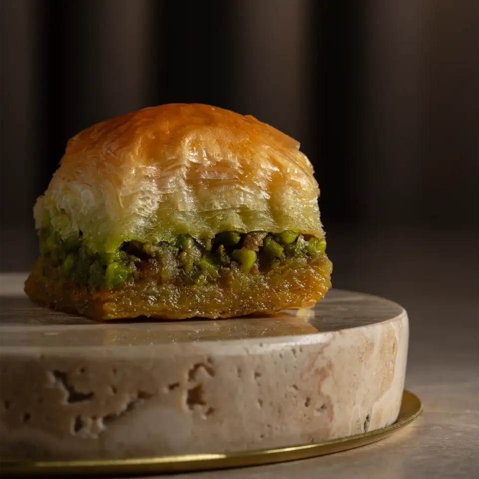 Özel Kare Baklava Dilim