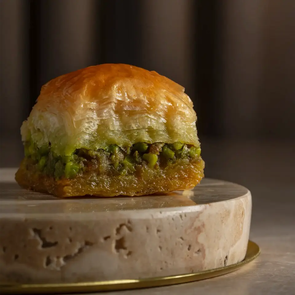 Özel Kare Baklava Dilim