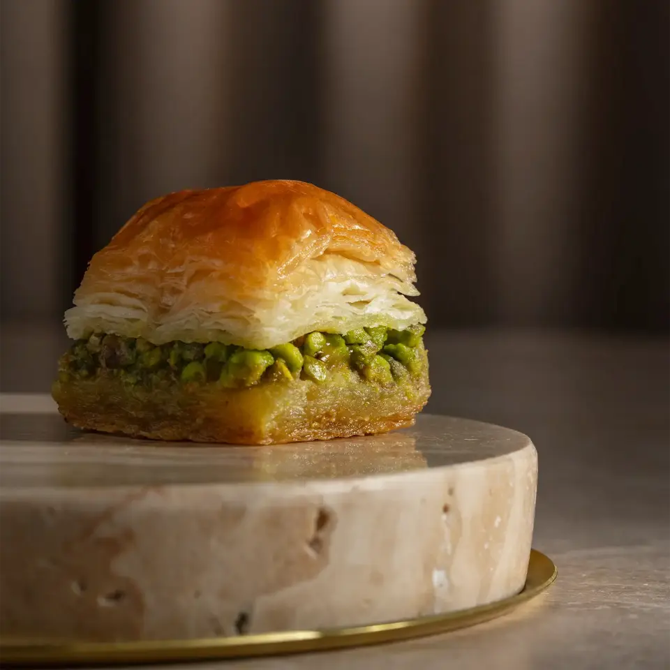 Fıstıklı Kuru Baklava Dilim